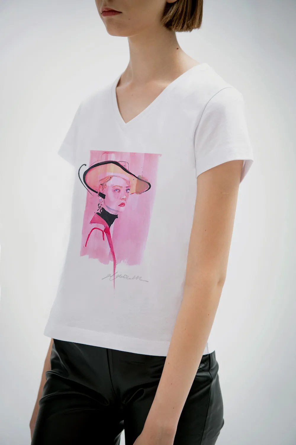 T-shirt Opera Rose