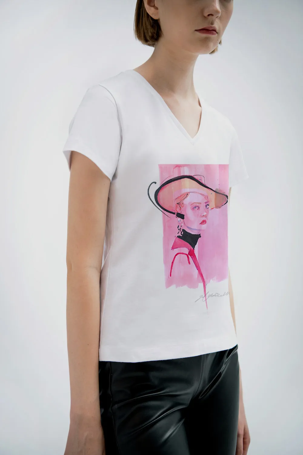 T-shirt Opera Rose